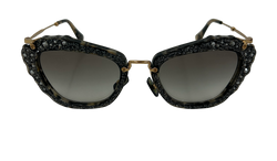 Miu Miu Gafas Sol, Piedras, Gris,3, DB